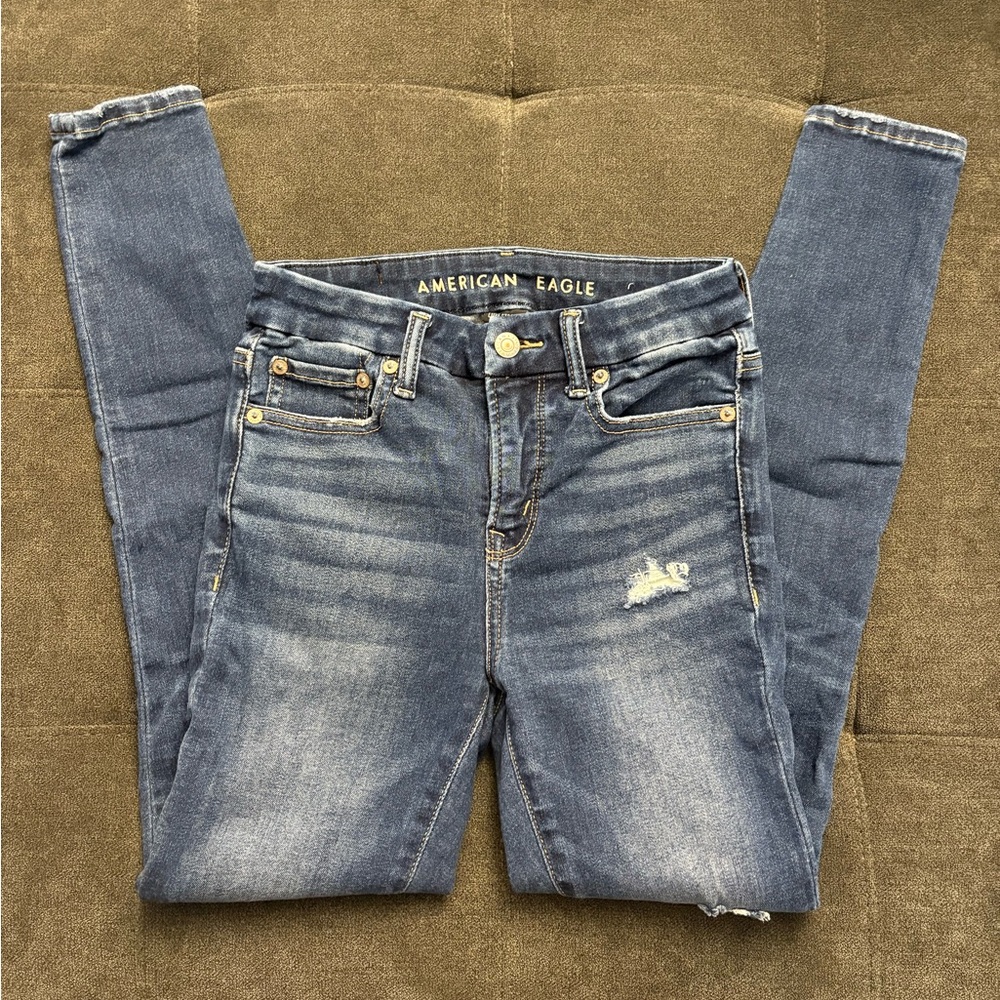 American Eagle Skinny Jeans Size 0 Short